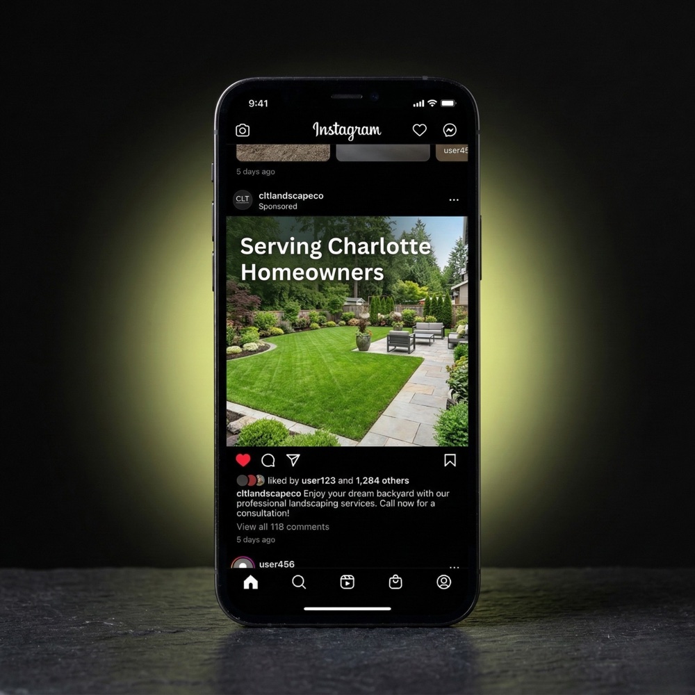 Meta Ads — Facebook and Instagram advertising for landscaping companies