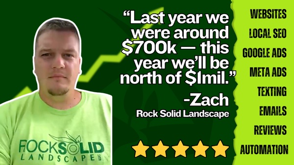 Rock Solid Landscape testimonial