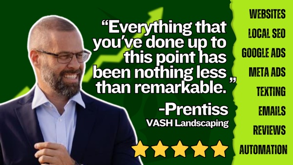 VASH Landscaping testimonial