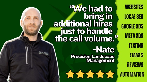 Precision Landscape testimonial